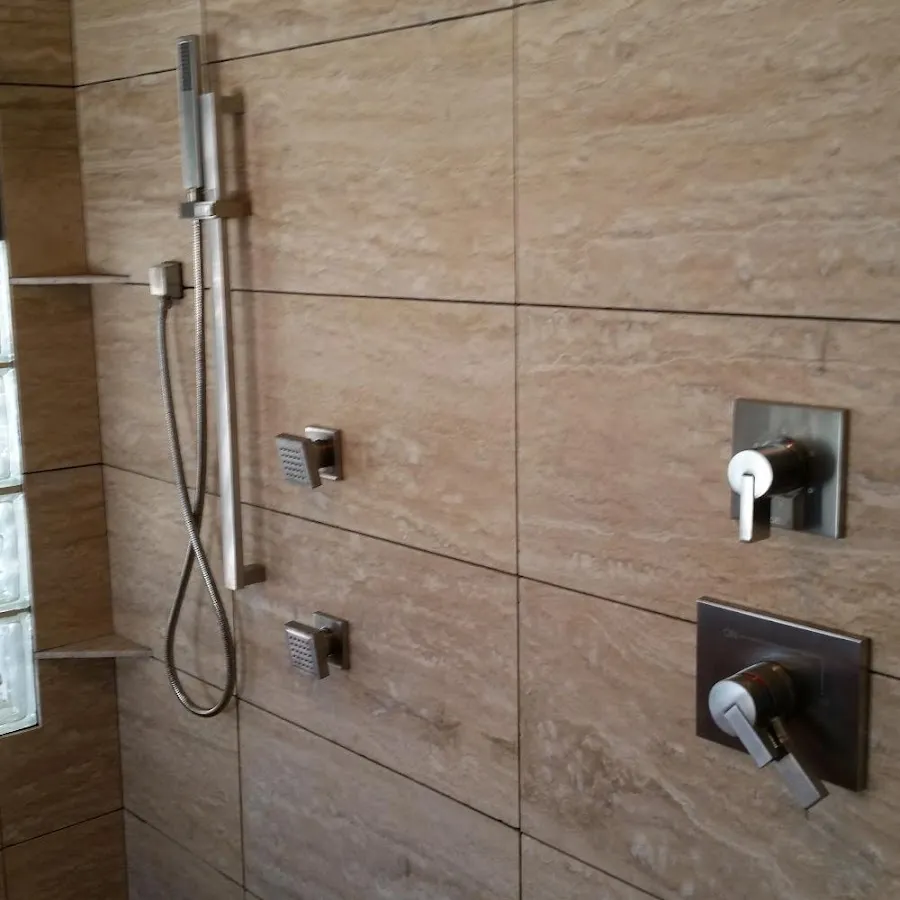 Shower fixture installation for Water Heater Replacement in Channahon